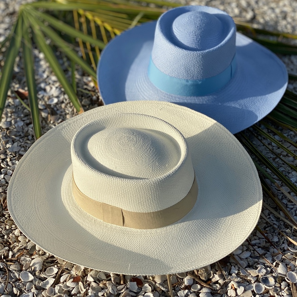 Straw Hat Dumont Sky Blue